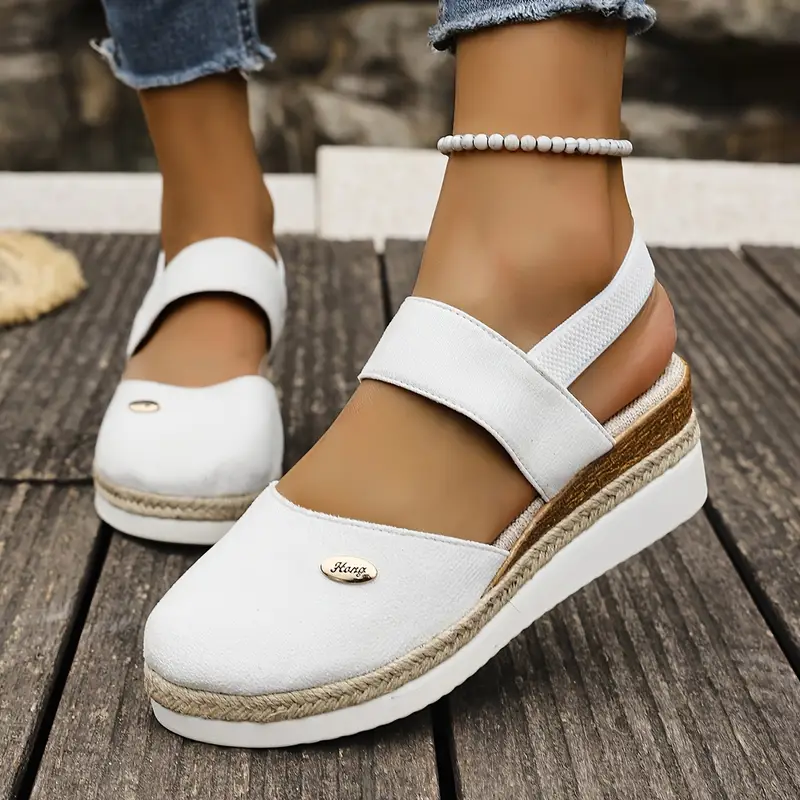 FREYJA™ | Antonia - Ortopediska Sandaler med Platå, Ventilerande och Avslappnade